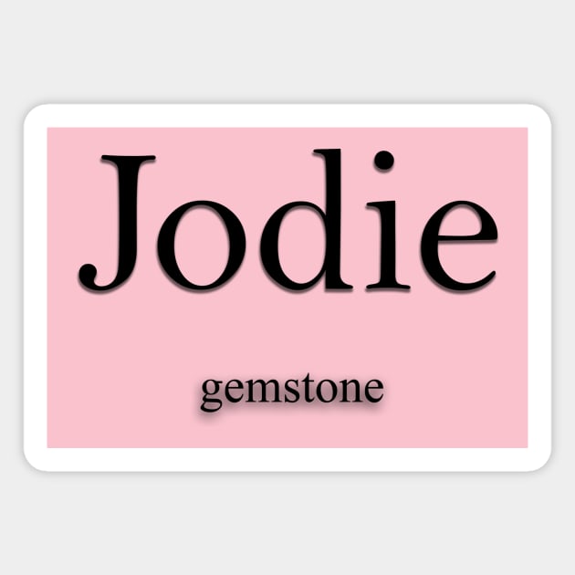 Jodie Name meaning Magnet by Demonic cute cat